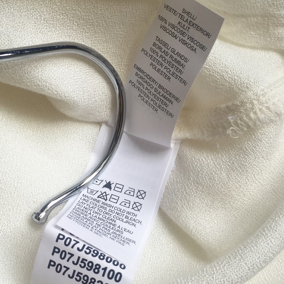 Lucky Brand Embroidered Peasant Blouse - Picture 8 of 8